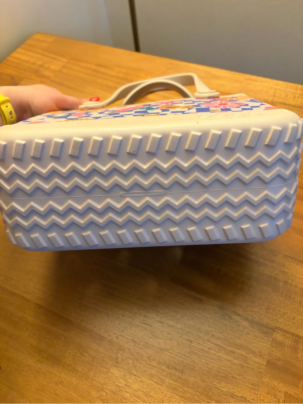 Bitty Bogg Bag - Blue Saffron Check’er Out - Picture 5 of 7